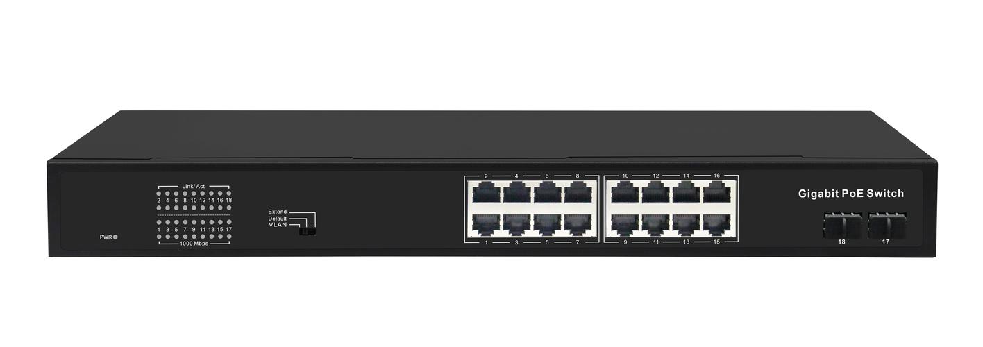 AI-SW2016P千兆PoE交换机全面解析 森讯网络为中小场景赋能